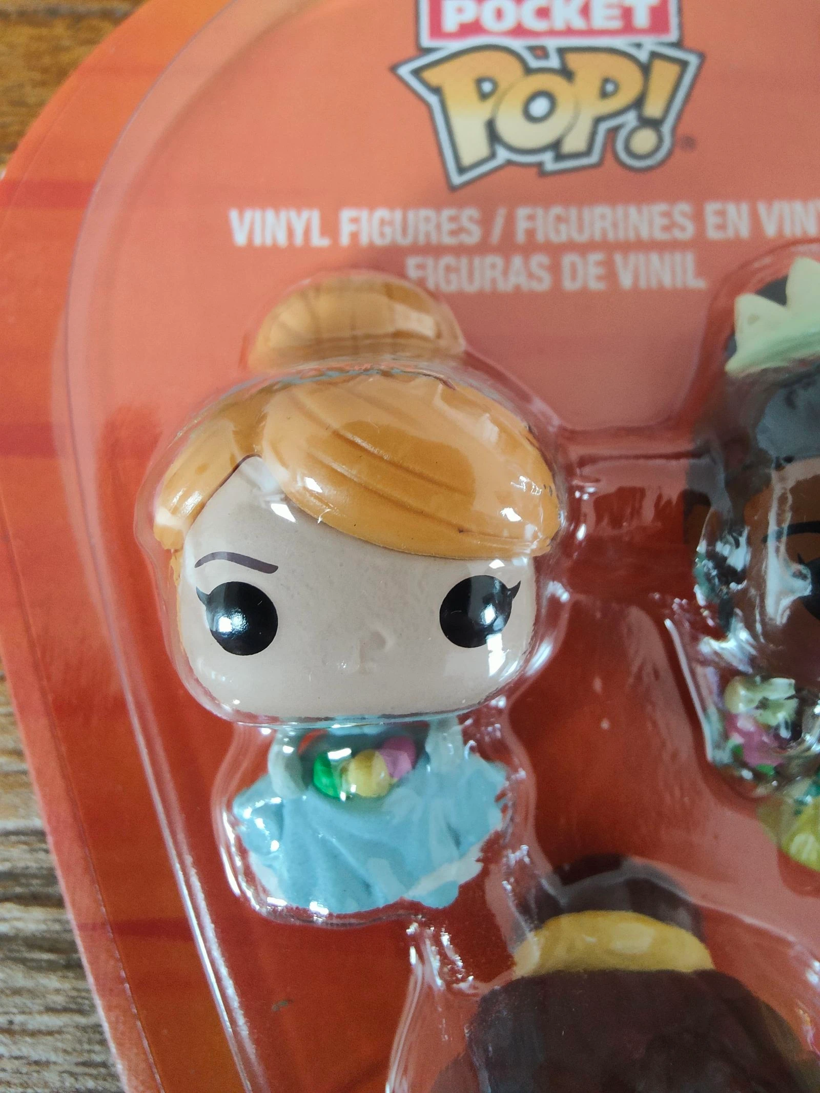 Lote 3 Mini Figuras Funko Pocket Pop Disney - Cenicienta Tiana Belle Primavera – photo 3